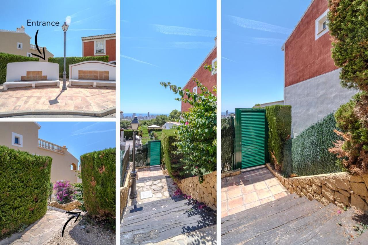 Villa Casa Miramar Benidorm Skyline Cala de Finestrat Exterior foto